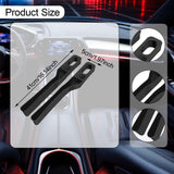 Maxbell 2Pcs Generic Car Seat Gap Filler Organizers Automotive Driver Passenger Side