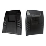 Maxbell Car Bonnet Scoop Hood Cover Engine Hood Decoration Cover Bright Black