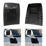 Maxbell Car Bonnet Scoop Hood Cover Engine Hood Decoration Cover Bright Black