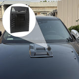Maxbell Car Bonnet Scoop Hood Cover Engine Hood Decoration Cover Bright Black