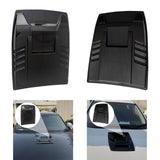 Maxbell Car Bonnet Scoop Hood Cover Engine Hood Decoration Cover Bright Black