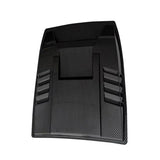 Maxbell Car Bonnet Scoop Hood Cover Engine Hood Decoration Cover Carbon Fiber Black