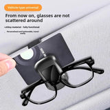 Maxbell Sunglasses Holder for Car Clamp Glasses Storage Clip for Automobile