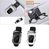Maxbell Sunglasses Holder for Car Clamp Glasses Storage Clip for Automobile