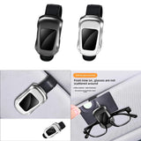 Maxbell Sunglasses Holder for Car Clamp Glasses Storage Clip for Automobile