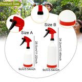 Maxbell Spray Bottle Cleaning Container Hand Held Sprayer for Field Home Garden 500ml