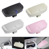 Maxbell Car Sun Visor Sunglasses Holder Sturdy Portable Vehicle Visor Accessories Black
