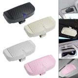 Maxbell Car Sun Visor Sunglasses Holder Sturdy Portable Vehicle Visor Accessories Black
