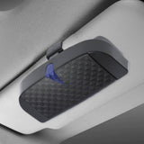 Maxbell Car Sun Visor Sunglasses Holder Sturdy Portable Vehicle Visor Accessories Black