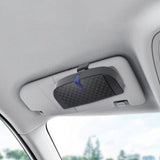 Maxbell Car Sun Visor Sunglasses Holder Sturdy Portable Vehicle Visor Accessories Black