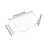 Maxbell Car Sun Visor Sunglasses Holder Sturdy Portable Vehicle Visor Accessories Black