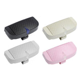 Maxbell Car Sun Visor Sunglasses Holder Sturdy Portable Vehicle Visor Accessories Black