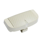 Maxbell Car Sun Visor Sunglasses Holder Sturdy Portable Vehicle Visor Accessories Beige