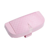 Maxbell Car Sun Visor Sunglasses Holder Sturdy Portable Vehicle Visor Accessories Pink