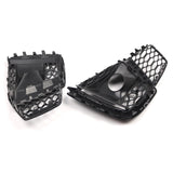 Maxbell Front Bumper Fog Light Covers for LH Rh Side Lamp Grills for Audi