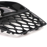 Maxbell Front Bumper Fog Light Covers for LH Rh Side Lamp Grills for Audi