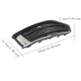 Maxbell Fog Light Grille Fog Light Grill Cover for Audi A6 C8 Saden 2019 - 2023