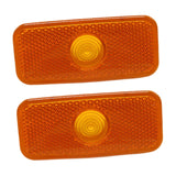 Maxbell 2Pcs Side Marker Turn Light Sturdy Directly Replace for MK7 MK6 Vehicle