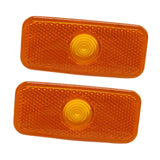 Maxbell 2Pcs Side Marker Turn Light Sturdy Directly Replace for MK7 MK6 Vehicle