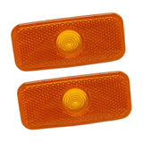 Maxbell 2Pcs Side Marker Turn Light Sturdy Directly Replace for MK7 MK6 Vehicle