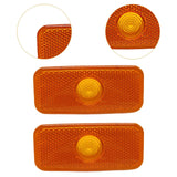 Maxbell 2Pcs Side Marker Turn Light Sturdy Directly Replace for MK7 MK6 Vehicle
