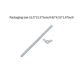 Maxbell Air Cleaner bolt Kit High Performance Metal Replaces Parts with Wing Nut