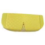 Maxbell Glasses Box for Car Sun Visor Decor Organizer for Vehicle Auto Interior Yellow
