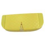 Maxbell Glasses Box for Car Sun Visor Decor Organizer for Vehicle Auto Interior Yellow