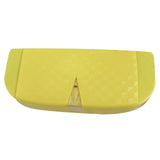 Maxbell Glasses Box for Car Sun Visor Decor Organizer for Vehicle Auto Interior Yellow