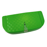 Maxbell Glasses Box for Car Sun Visor Decor Organizer for Vehicle Auto Interior Green