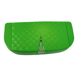 Maxbell Glasses Box for Car Sun Visor Decor Organizer for Vehicle Auto Interior Green