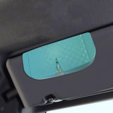 Maxbell Glasses Box for Car Sun Visor Decor Organizer for Vehicle Auto Interior Blue
