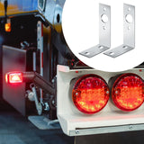 Maxbell 2x Trailer Light Brackets Tail Lights Mounting Bracket Metal Easy to Install