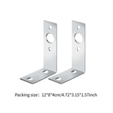 Maxbell 2x Trailer Light Brackets Tail Lights Mounting Bracket Metal Easy to Install