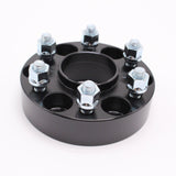 Maxbell 4x 35mm Hubcentric Wheel Spacers Black Accessories for Nissan NP300 D40