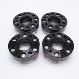 Maxbell 4x 35mm Hubcentric Wheel Spacers Black Accessories for Nissan NP300 D40