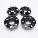 Maxbell 4x 35mm Hubcentric Wheel Spacers Black Accessories for Nissan NP300 D40