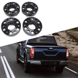 Maxbell 4x 35mm Hubcentric Wheel Spacers Black Accessories for Nissan NP300 D40