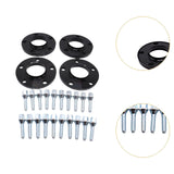 Maxbell 4pieces 5x120mm Wheel Spacers Thread Pitch M12x1.5 for BMW 3 Series E93 E46