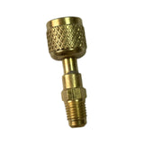 Maxbell Brass Adapter 1/4" Sae-lh Female to 1/4" Male Fitting for A2L R454B/R32