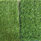 Maxbell Artificial Grass Tiles Artificial Grass Turf for Patio Porch Playground Dark Green