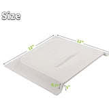 Maxbell RV Screen Door Slider Panel Easy Installation Protection User Friendly 12'' White