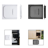 Maxbell RV Screen Door Slider Panel Easy Installation Protection User Friendly 12'' White