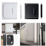 Maxbell RV Screen Door Slider Panel Easy Installation Protection User Friendly 12'' White