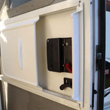 Maxbell RV Screen Door Slider Panel Easy Installation Protection User Friendly 12'' White