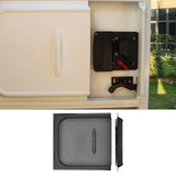 Maxbell RV Screen Door Slider Panel Easy Installation Protection User Friendly 12'' Black
