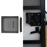 Maxbell RV Screen Door Slider Panel Easy Installation Protection User Friendly 12'' Black