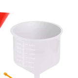 Maxbell 19Pcs Generic Leakproof Coolant Funnel Set Car Simple to Clean with Adapters Red Funnel