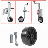 Maxbell Trailer Jack Wheel Sturdy Professional Utility Easy Installation Accessories 6 inch nylon wheel