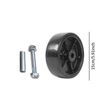 Maxbell Trailer Jack Wheel Sturdy Professional Utility Easy Installation Accessories 6 inch nylon wheel